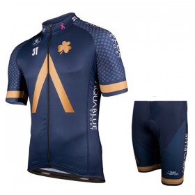 Tenue Cycliste et Cuissard 2018 Aqua Blue Sport N001